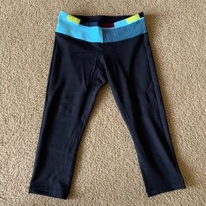 Lululemon Wunder Under Crops Reversible